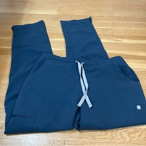 Figs Yola Skinny Scrub Pants‎ Blue Harbor Small